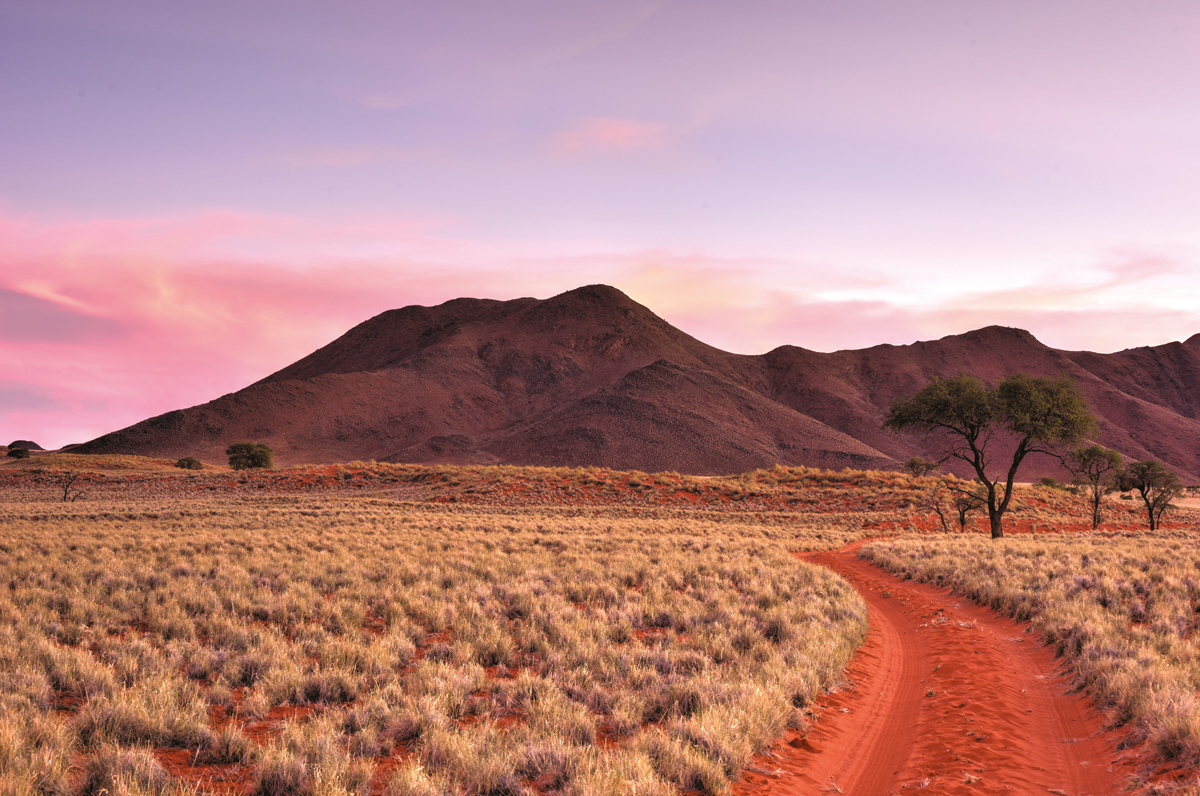 Babi-Babi hunting safari Namibia red sand - EN